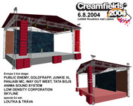 Creamfields 2004 mainstage